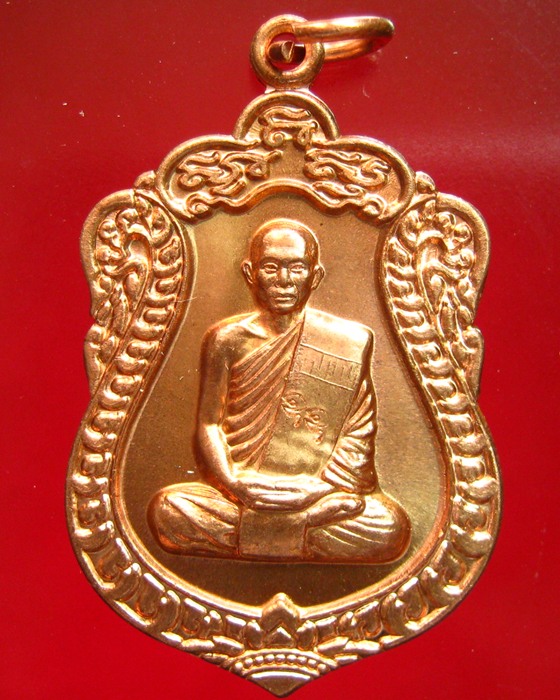 เหรียญโชคดีหลวงพ่อรักษ์ อนาลโย ๒๕๕๕ - 1