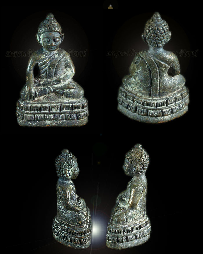 พระชัยวัฒน์ ๑๕๕ปี สมเด็จพระสังฆราชแพ เนื้อนวโลหะเต็มสูตร แก่ทองคำผิวไฟ หมายเลข ๒๓๑๙ - 3