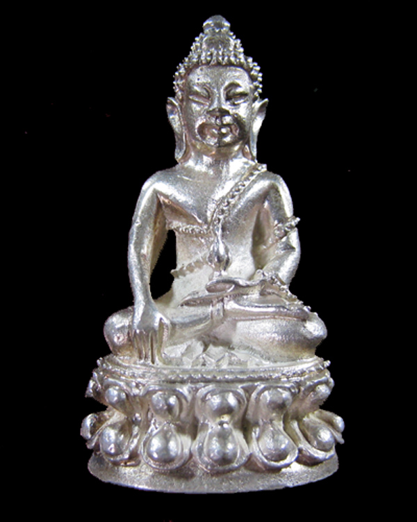 พระกริ่งทิ้งทวน ปี 2536 เนื้อเงิน สวย แชมป์ที่ 1 งานใหญ่ - 1