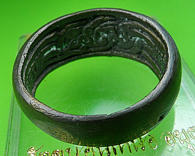 แหวนปลอกมีดหลวงพ่อพุฒ วัดขนอนเหนือ อยุธยา - 4