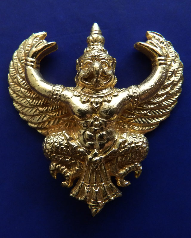 ครุฑ พิธียกครุฑพ่าห์ ศาลจ.เบตง เลข 999 เนื้อทองคำ หนัก 27.97 กรัม - 1