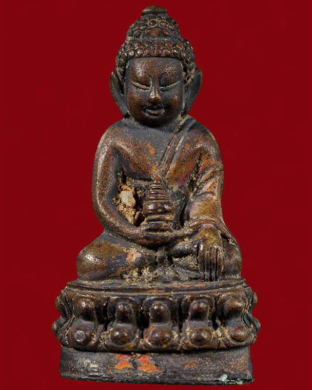 พระกริ่งจักรพรรดิ์ # 4 หลวงปู่หมุน วัดบ้านจาน ศรีสะเกษ - 1
