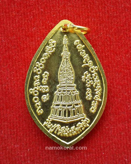 เหรียญหลวงปู่เกลี้ยง วัดโนนแกด จ.ศรีสะเกษ รุ่น ปู่ให้มั่งมีศรีสุข ปี 2553 - 2