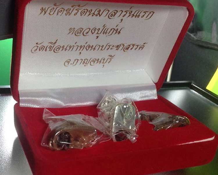 เสือพยัคฆ์รัตนมาลา หลวงปู่แก่น วัดเขื่อนท่าทุ่งนาประชาสรรค์ อ.เมือง จ.กาญจนบุรี - 2