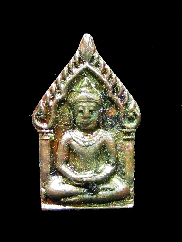 (1) พระขุนแผนยอดขุนพลจิ๋ว ลพ.สาคร เนื้อสัตตตะโลหะ ปี ๓๓ คลุกสีผึ้งหลวงปู่แก้ว - 1