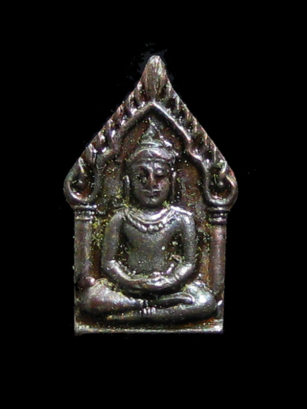 (8) พระขุนแผนยอดขุนพลจิ๋ว ลพ.สาคร เนื้อสัตตตะโลหะ ปี ๓๓ คลุกสีผึ้งหลวงปู่แก้ว - 1