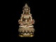 พระกริ่งเจริญพร หลวงปู่คำบุ ปี2554 เนื้อเงินก้นทองคำ