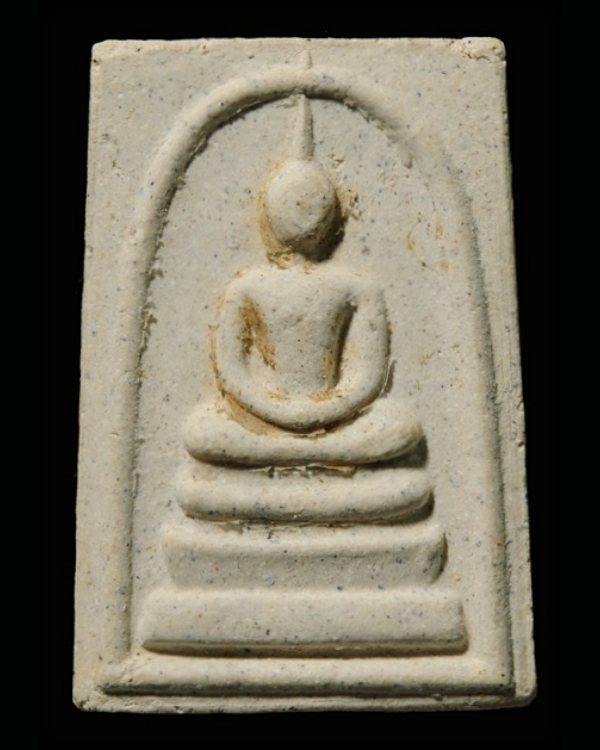 พระสมเด็จวัดระฆัง รุ่นเสาร์ห้า ปี 2536 + กล่องเดิม เขี้ยวหลุด - 2