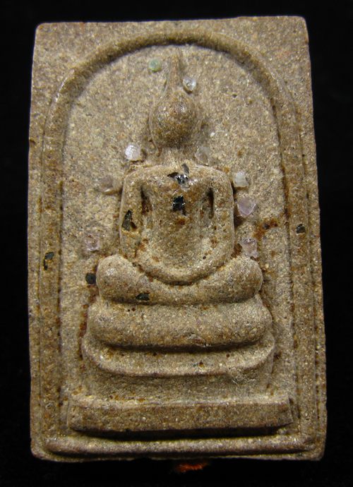 สมเด็จวัดโนนผึ้ง เนื้อผงพุทธคุณ 108 เม็ดพระธาตุ เพชรหน้าั่ทั่ง อุดจีวร หลวงปู่หมุนปลุกเสก 2540 - 1