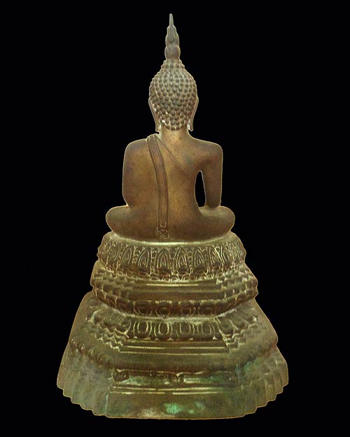 พระบูชาหลวงพ่อมงคลบพิธ หน้าตัก ประมาณ4.5นิ้วฐานกว้าง7.5นิ้ว ส ูง11.5นิ้ว - 2