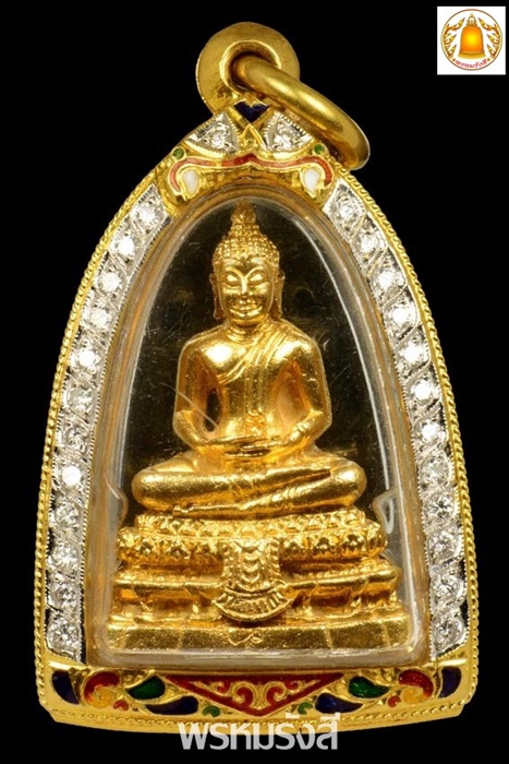 พระกริ่ง 100 ปีวัดระฆังฯ พิมพ์พระประธาน เนื้อทองคำ - 1