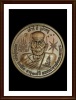 เหรียญบาตรน้ำมนต์ เนื้อทองผสม หลวงปู่หมุน รุ่น เสาร์ ๕ บูชาครู หมายเลข ๔0๖ ออก ปี ๔๓