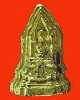 พระโคนสมอ พิมพ์ซุ้มเรือนแก้ว เนื้อดิน ปิดทองเก่า อยุธยา