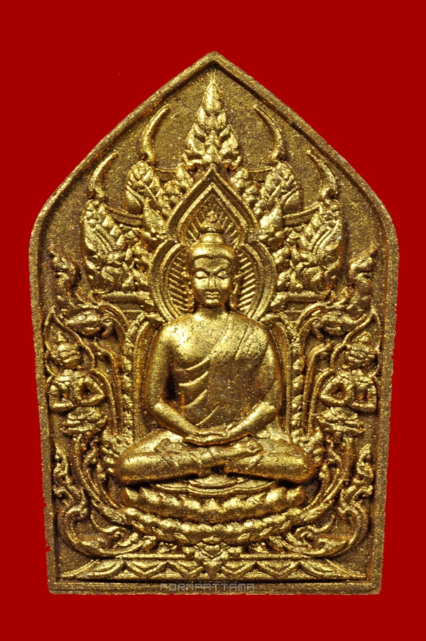 ขุนแผนพุทธเทวามหาเศรษฐี พิมพ์ใหญ่ เนื้อว่านหน้าทอง ท่านพ่อมนัส สำนักกรรมฐานฟื้นฟูจิตเขาแหลม no.2895 - 1