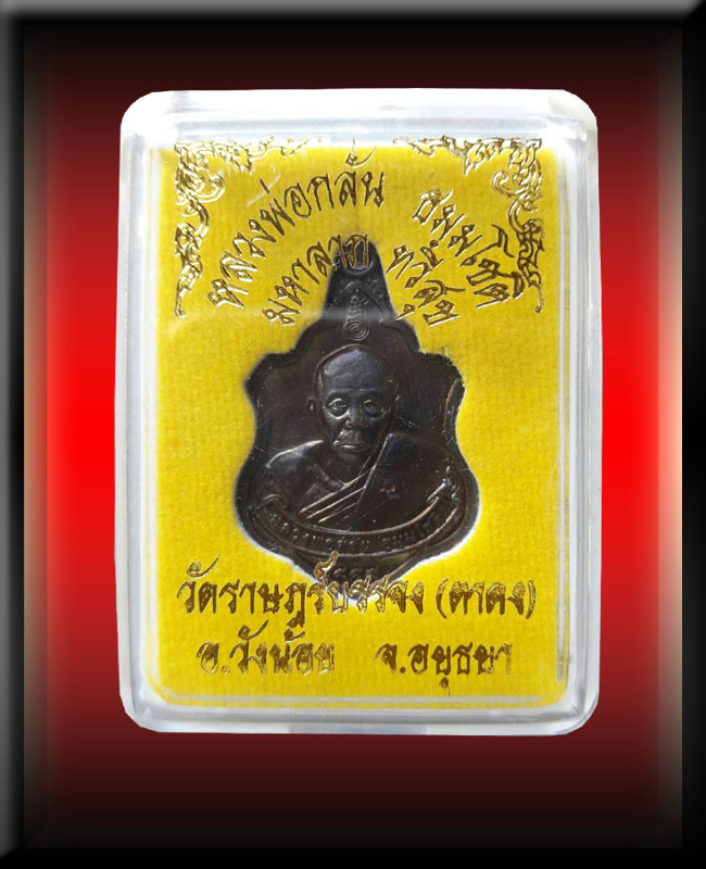 เหรียญทวีลาภ ทวีสุข (เนื้อนวะ) หลวงพ่อกลั่น ออกวัดราษฎ์บรรจง (ตาดง) - 3