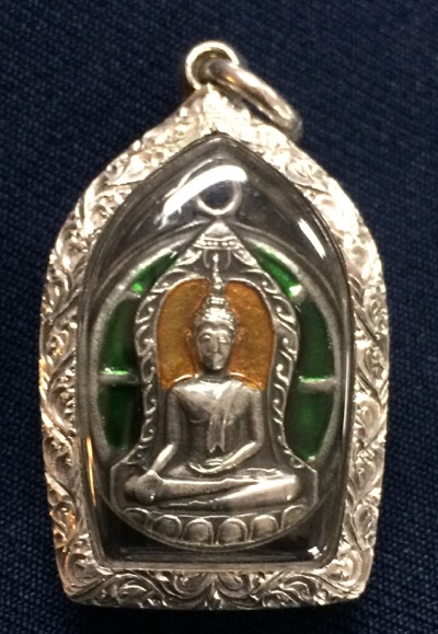หลวงพ่อวัดเขาตะเครา เนื้อเงิน ปี2501 - 3