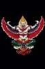 องค์พญาครุฑ รุ่น เปิดขุมทรัพย์ เนื้อเงินลงยา พิมพ์ใหญ่