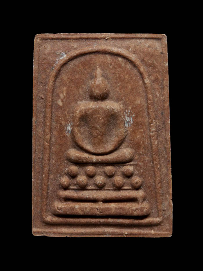 พระสมเด็จฐานจุดหลังยันต์แดง หลวงปู่ทิมปลุกเสก ออกวัดบ่อวิน ปี2516 - 1