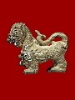 สิงห์หลวงปู่แย้ม วัดตะเคียน เนื้อเงิน ปี2541