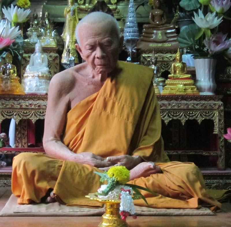 หลวงปู่ทิมปลุกเสก พุทโธน้อย แม่ชีบุญเรือน ปี 16 หลังยันต์เฑาะว์ พร้อมบัตรรับรองค่ะ GP002 - 5