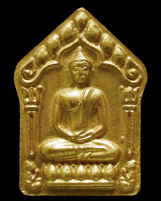 ขุนแผนพรายกุมาร กรรมการ พิมพ์ใหญ่ หน้าทอง ตะกรุดเงินคู่ รุ่นเมตตามหานิยม 91 GP045 - 1