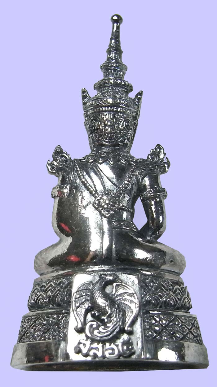 พระแก้วมรกต กรมสรรพสามิต เนื้อเงิน ปี 2539 สุดยอดพุทธศิลป์แห่งยุคครับ - 2