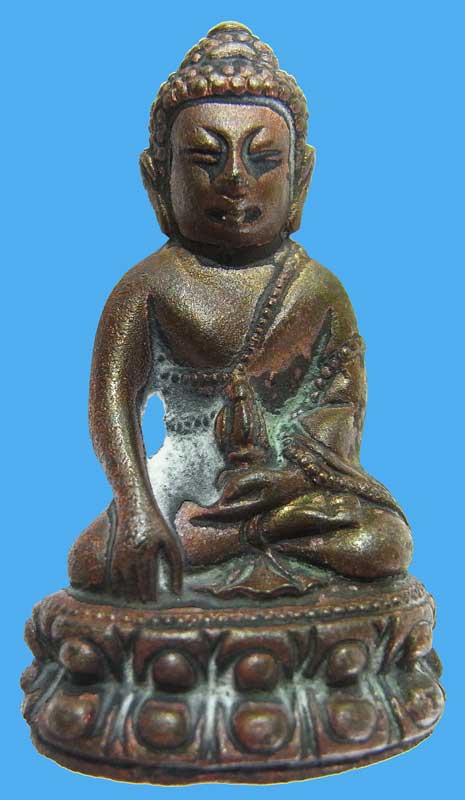 1 ใน 99 องค์ พระกริ่งราชาฤกษ์พุทธวิริยากร หลวงพ่อเทในพิธี เนื้อนวะโลหะ ปี 2552 หลวงพ่อตัด วัดชายนา - 1