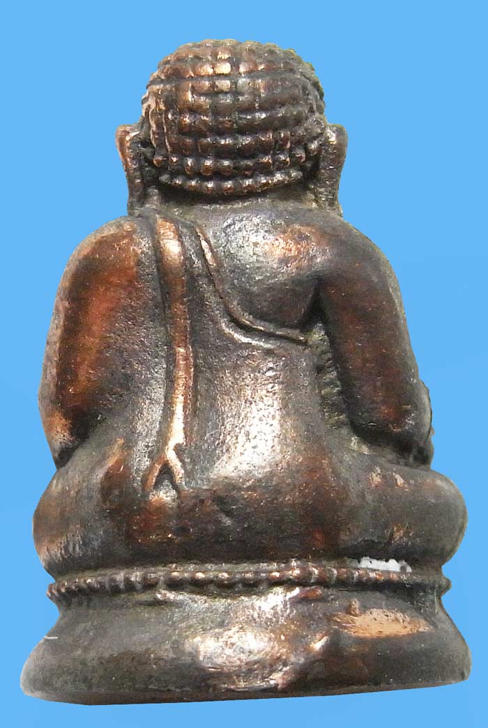พระสังกัจจายน์รับลาภสมปราถนา เนื้อนวะโลหะ ปี 2549 หลวงพ่อตัด วัดชายนา กล่องเดิมๆครับ - 2