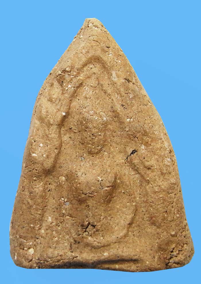 ขุนแผนพิมพ์เล็กเนื้อว่านผสมเยี่ยวชะนี ปี 2548 มวลสารจัดๆ สร้างน้อย หายาก หลวงพ่อตัด วัดชายนา - 1