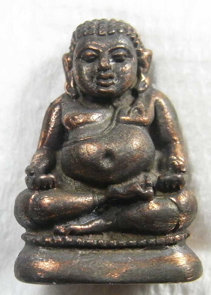 พระสังกัจจายน์รับลาภสมปราถนา เนื้อนวะโลหะ ปี 2549 หลวงพ่อตัด วัดชายนา กล่องเดิมๆครับ - 2