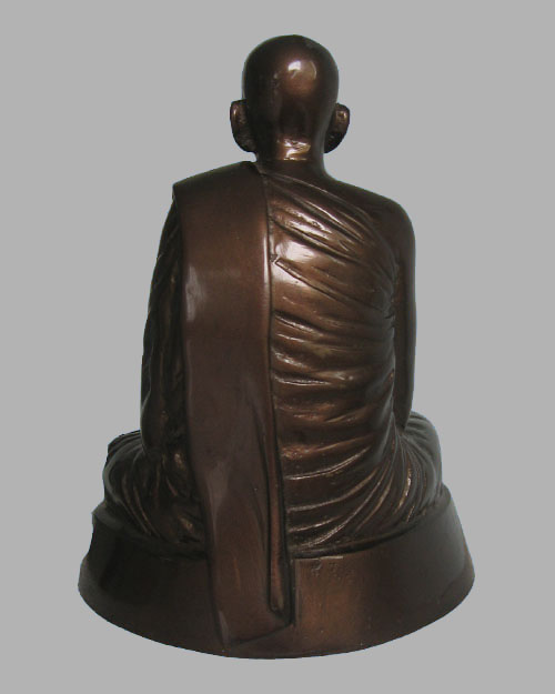 พระบูชาหลวงปู่หลอด ปโมทิโต รุ่นเมตตา หน้าตัก 5 นิ้ว - 2