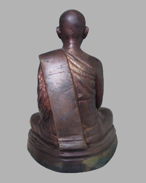 พระบูชารุ่นแรกหลวงปู่ผาง ปริปุณโณ วัดประสิทธิธรรม อ.บ้านดุง จ.อุดรธานี หน้าตัก 3 นิ้ว  - 2
