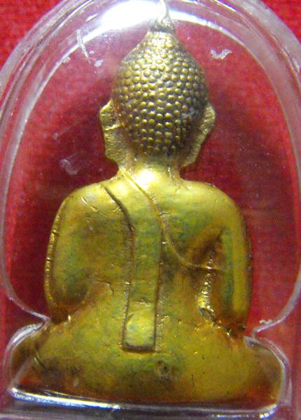 หลวงพ่อพระใส รุ่นแรก ปี2505 พิมพ์ขัดสมาธิ #88 - 2