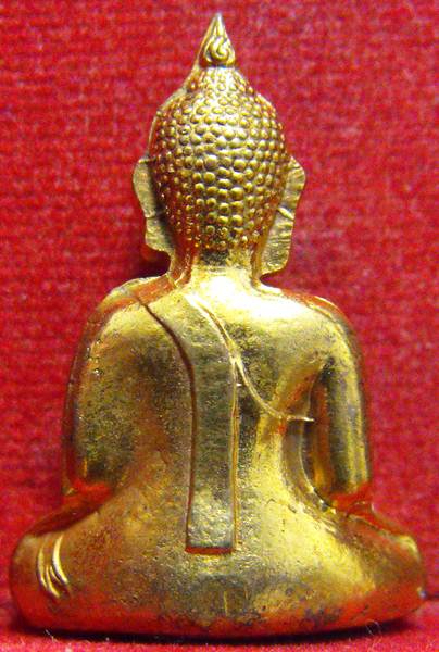 หลวงพ่อพระใส รุ่นแรก ปี2505 พิมพ์ขัดสมาธิ #89 - 2