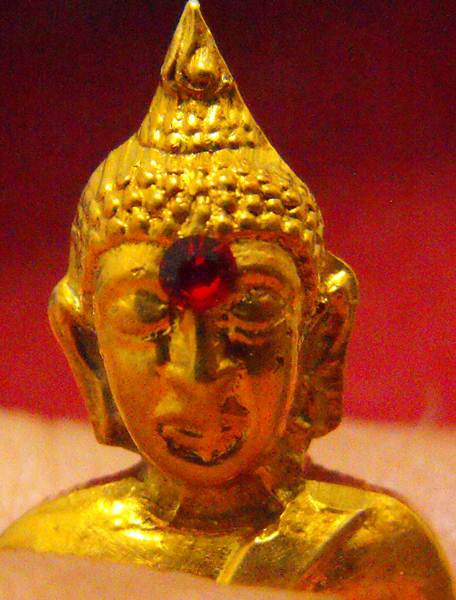 หลวงพ่อพระใส รุ่นแรก ปี2505 พิมพ์ขัดสมาธิ #90 - 4