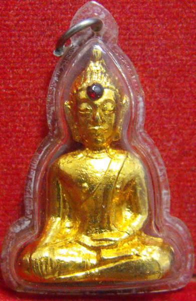 หลวงพ่อพระใส รุ่นแรก ปี2505 พิมพ์หน้านาง #71 - 1