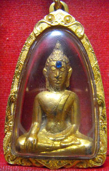 หลวงพ่อพระใส รุ่นแรก ปี2505 พิมพ์บล็อกแตก #108 - 1