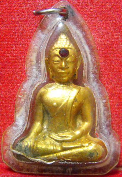 หลวงพ่อพระใส รุ่นแรก ปี2505 พิมพ์หน้านาง #84 - 1