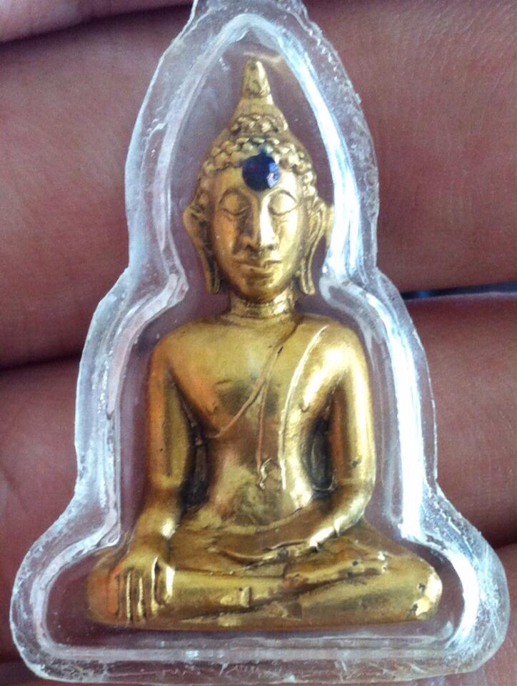 หลวงพ่อพระใส รุ่นแรก ปี2505 พิมพ์เข่าแคบ #41 - 1