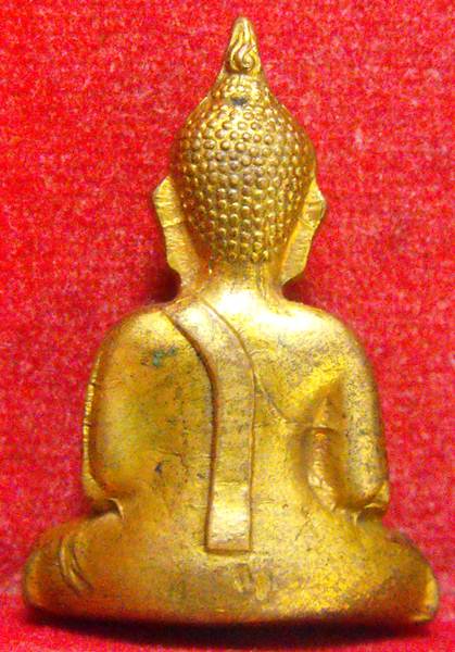 หลวงพ่อพระใส รุ่นแรก ปี2505 พิมพ์ขัดสมาธิ #96 - 2