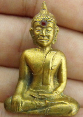 หลวงพ่อพระใส รุ่นแรก ปี2505 พิมพ์หน้ายักษ์ #75 - 1