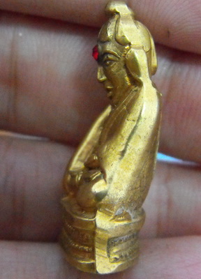 หลวงพ่อพระใส รุ่นสอง ปี2512 พิมพ์พระอุปคุต (บัวเข็ม) #55 - 4