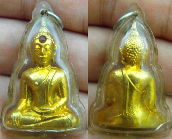 หลวงพ่อพระใส รุ่นแรก ปี2505 พิมพ์หน้านาง #24 - 3