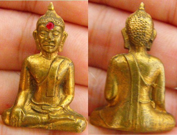 หลวงพ่อพระใส รุ่นแรก ปี2505 พิมพ์หน้ายักษ์ #117 - 3