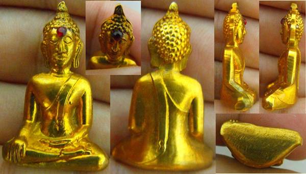 หลวงพ่อพระใส รุ่นแรก ปี2505 พิมพ์เข่าแคบ #24 - 5