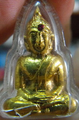 หลวงพ่อพระใส รุ่นแรก ปี2505 พิมพ์ขัดสมาธิ - 1