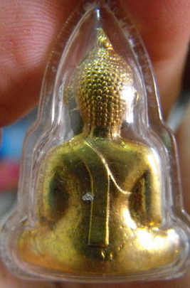 หลวงพ่อพระใส รุ่นแรก ปี2505 พิมพ์ขัดสมาธิ - 2