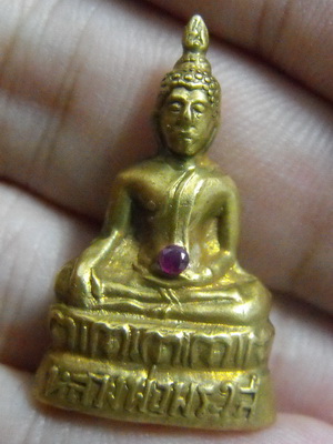 หลวงพ่อพระใส รุ่นสอง ปี2512 พิมพ์บัวเล็บช้าง #4 - 1
