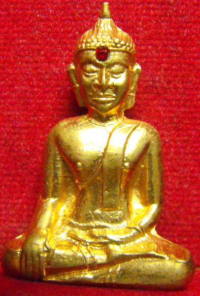 หลวงพ่อพระใส รุ่นแรก ปี2505 พิมพ์หน้ายักษ์ #155 - 1