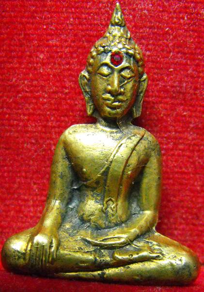 หลวงพ่อพระใส รุ่นแรก ปี2505 พิมพ์บล็อกแตก #80 - 1